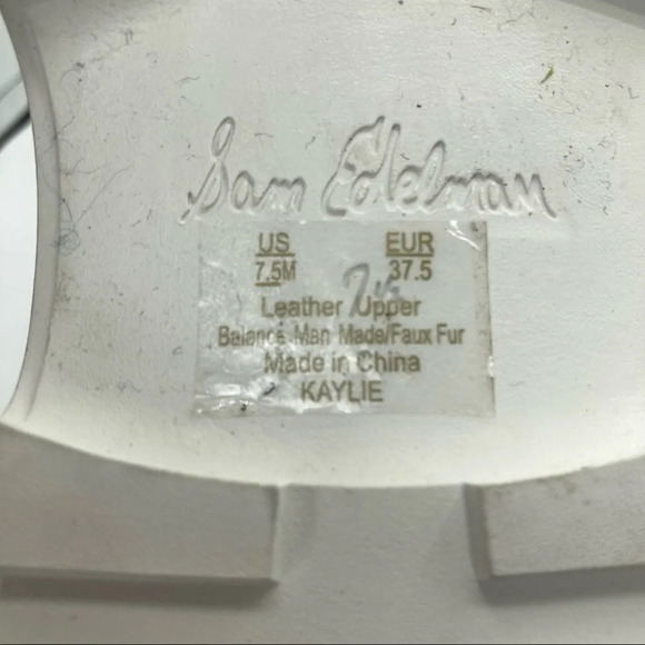 NWOT Sam Edelman Kaylie Mid-Calf Boot Sz: 7.5M - Picture 10 of 10